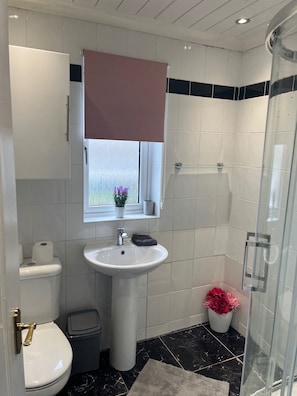 Shower, towels