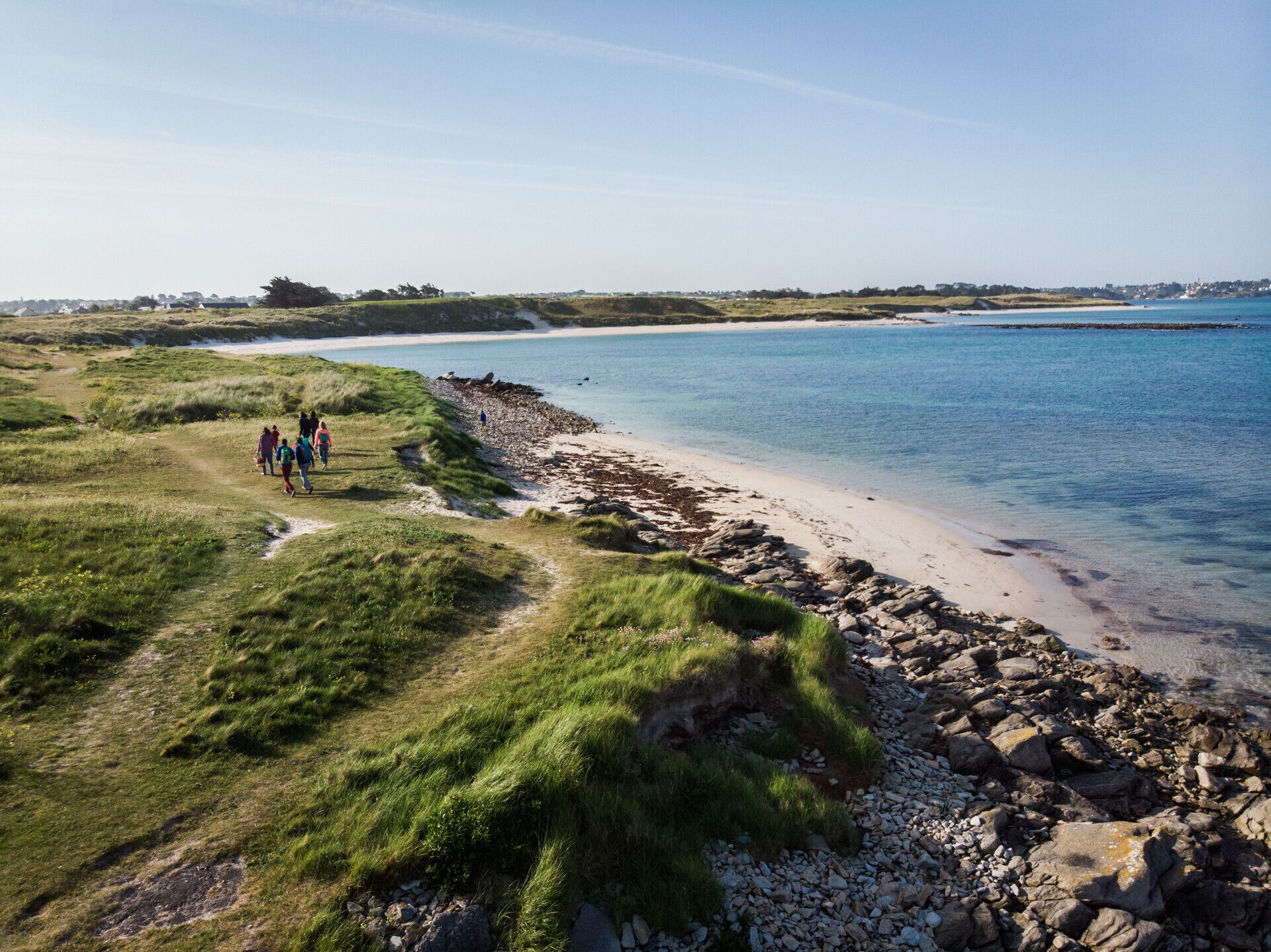 Nær stranden