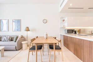 Dining - Anwa by Omniyat, 1503 | 1BR (Dubai Maritime City)