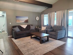 Smart-tv en een open haard