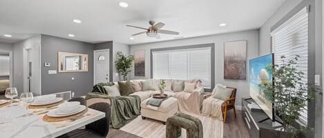 Smart TV, books, music library