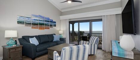 Televisión, oficina