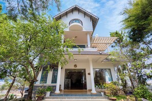 Façade de l’hébergement