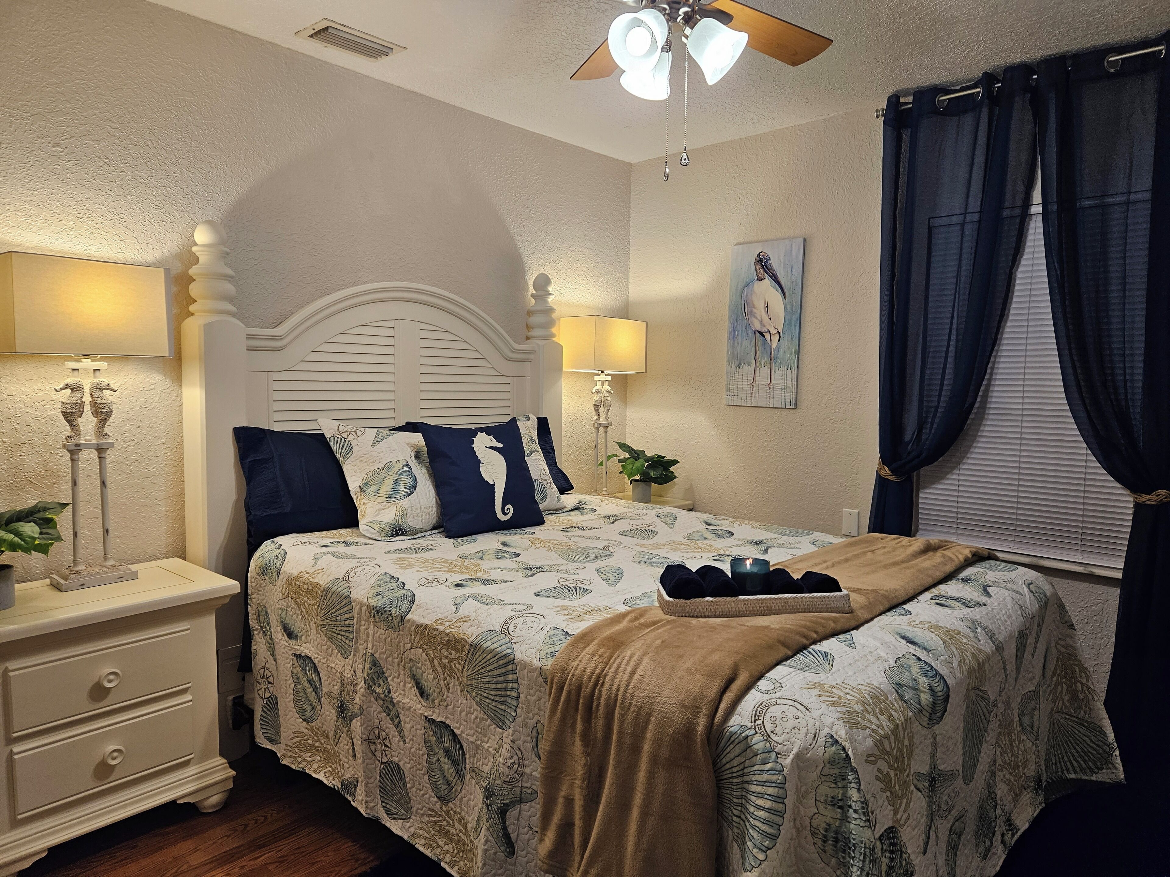 2 bedrooms, desk, iron/ironing board, free WiFi