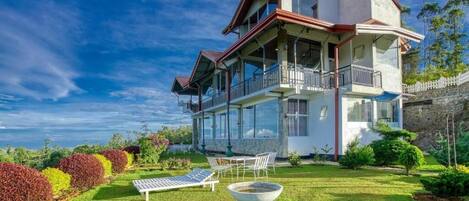 Overnatningsstedets facade