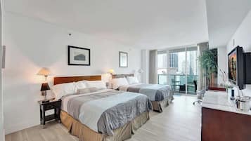 Wifi gratis y ropa de cama