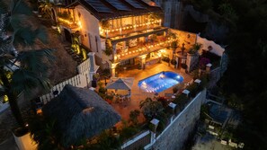 Exterior - Oceanview Villa – Pool, Palapa & Prime Location 4BD Villa for rent in Amapas, (Puerto Vallarta)