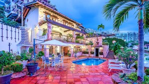 Una piscina climatizada