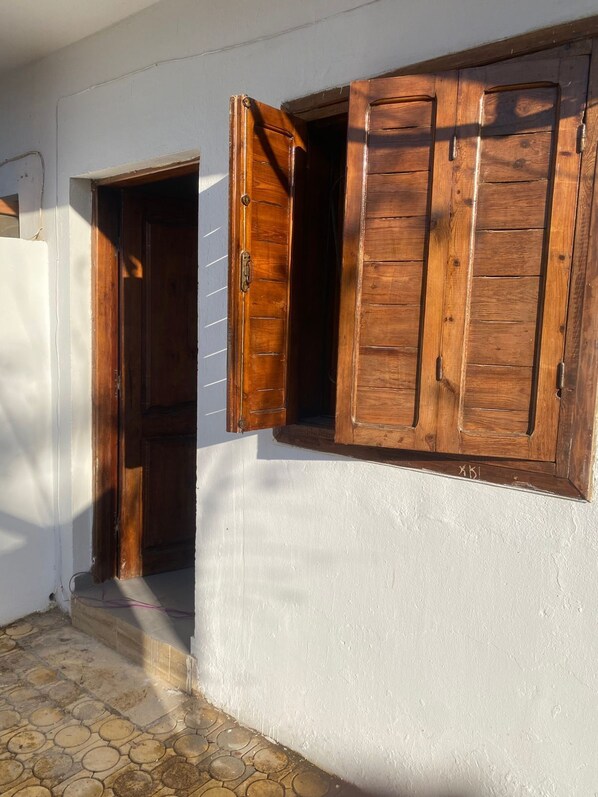 Detalhe da fachada
