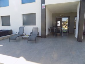 アパートメント | 屋外ダイニングエリア