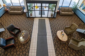 Sala de estar en el lobby