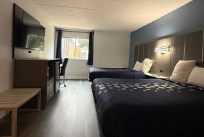 Comfort kamer, 2 queensize bedden, niet-roken | Een bureau, gratis wifi