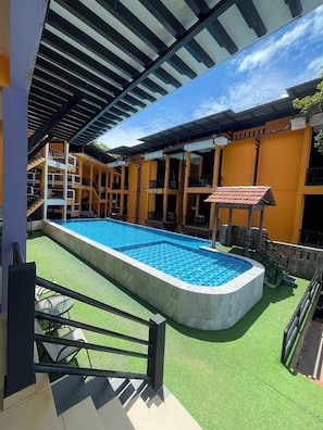 Seasonal outdoor pool