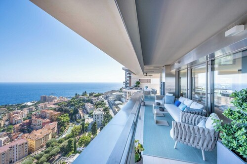 Luxurious 5BR 10p apartment with terrace  Monaco