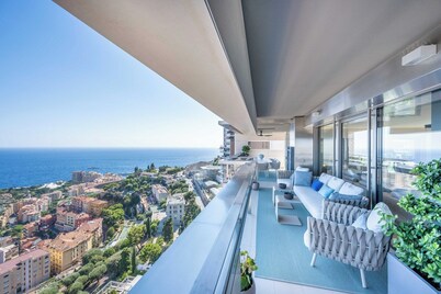Luxurious 5BR 10p apartment with terrace  Monaco