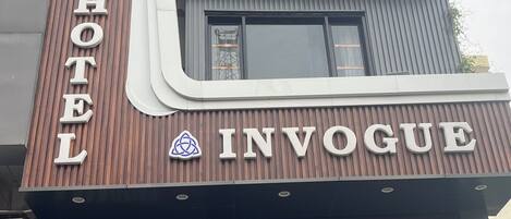 Overnatningsstedets facade