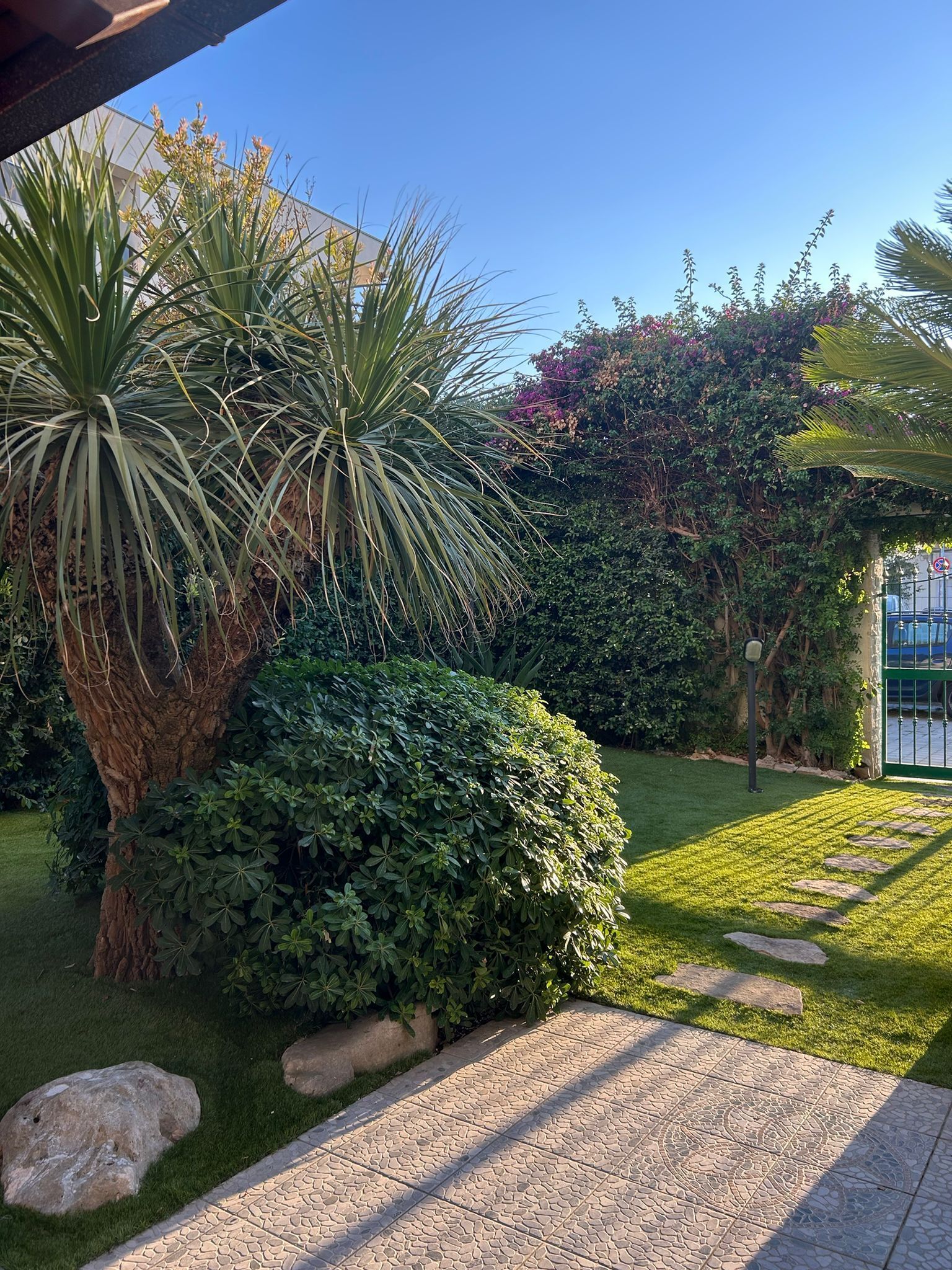 Enceinte de l’hébergement