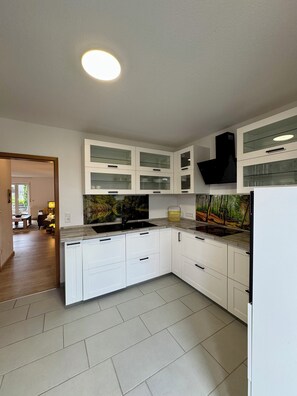 Kühlschrank, Ofen, Herdplatte, Geschirrspüler