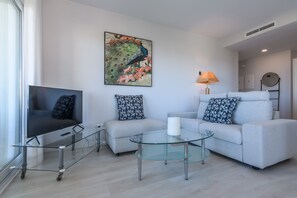 Living room - Beachfront Apartment in Isla Canela (Ayamonte)