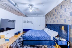 1 bedroom, desk, iron/ironing board, free WiFi