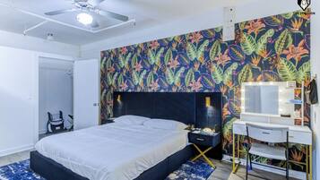 1 bedroom, desk, iron/ironing board, free WiFi