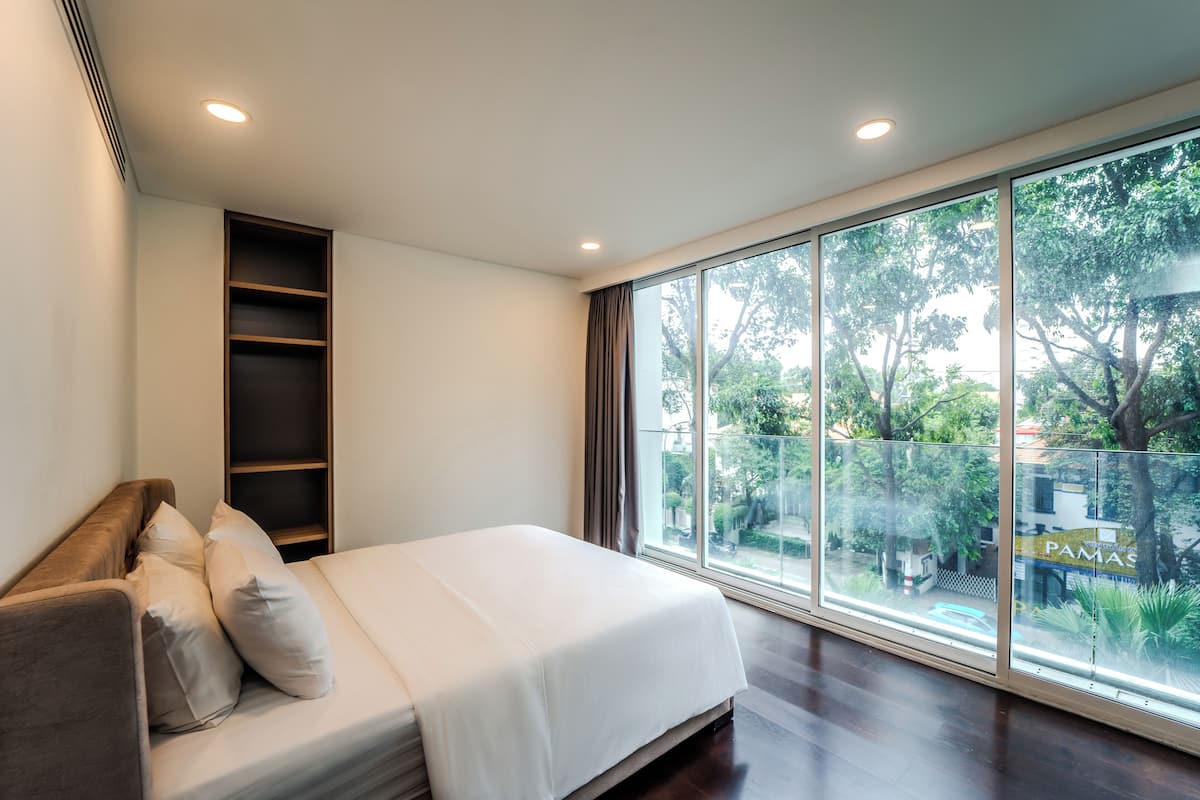 Biancheria da letto ipoallergenica, minibar con snack e bevande gratuite