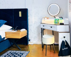 1 makuuhuone, työpöytä, silitysrauta/-lauta, ilmainen Wi-Fi