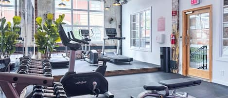 Fitnessbereich