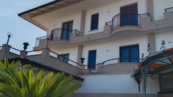 Fassade der Unterkunft