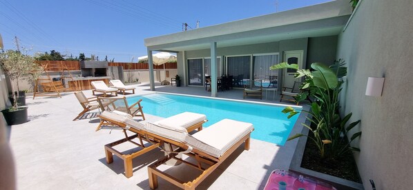 Alberca al aire libre 