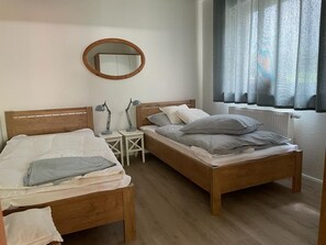 2 habitaciones, wifi y ropa de cama