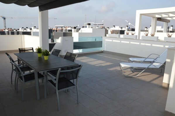 Appartement | Buiten dineren