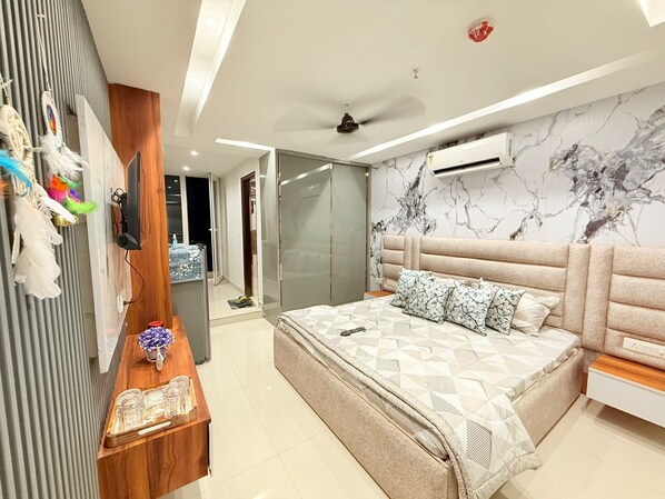 1 soverom, strykejern/-brett, wi-fi og sengetøy