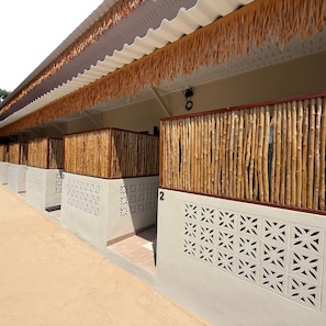 Fachada de la propiedad