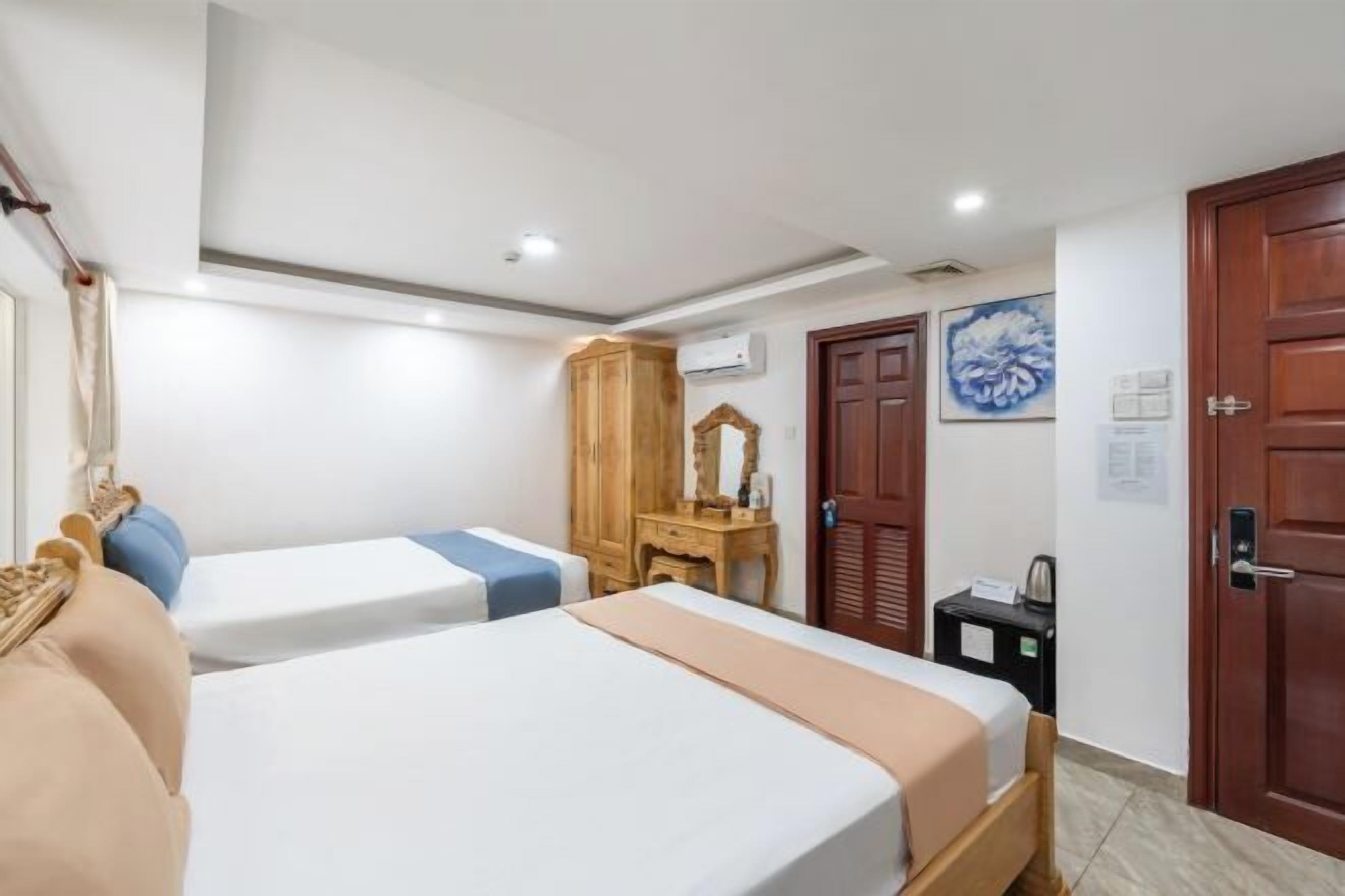 Een bureau, gratis wifi