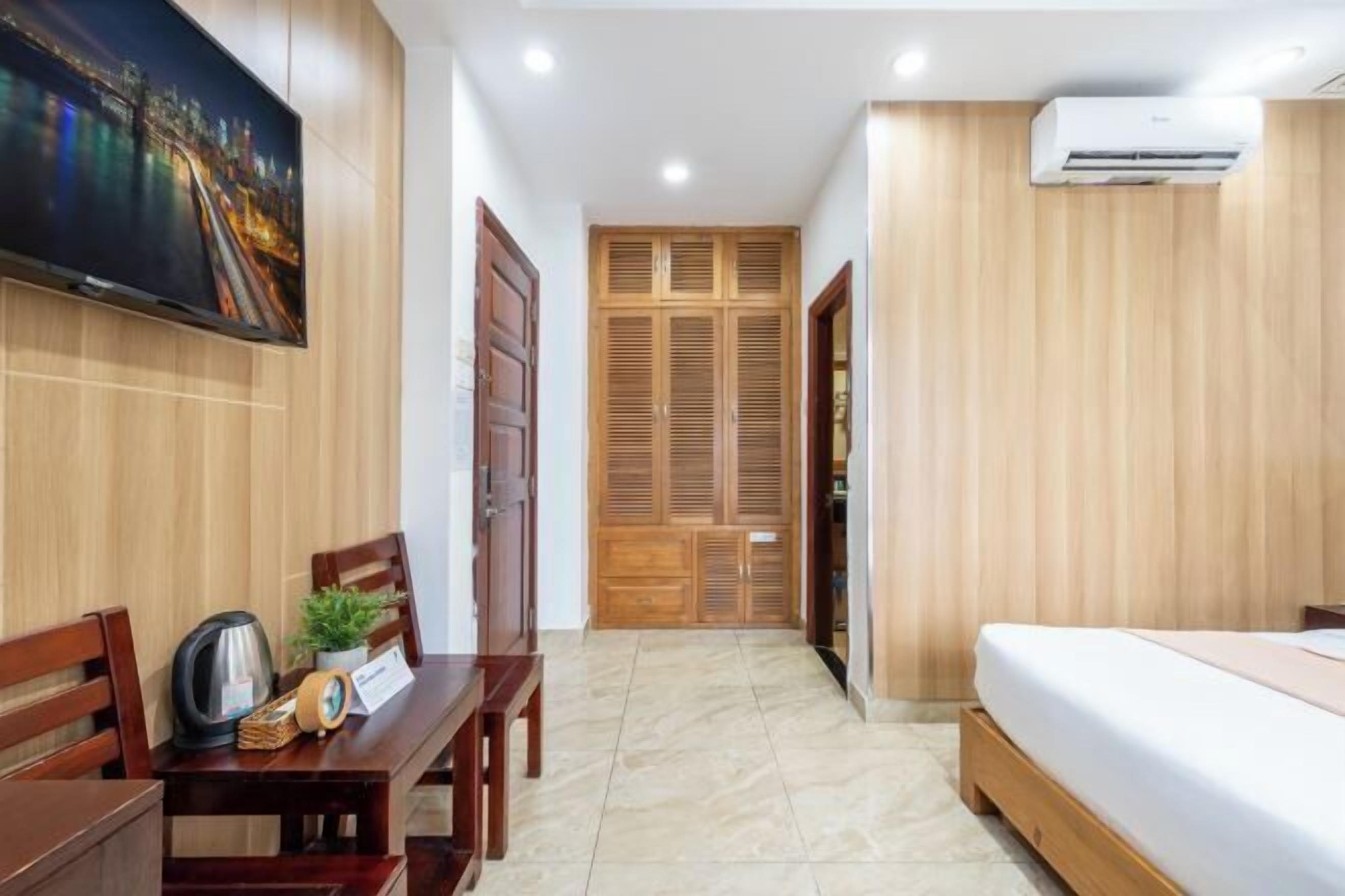 Een bureau, gratis wifi