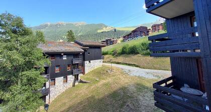 Studio Ă Valmorel 3/4 personnes - Balcon - PrĂšs des pistes