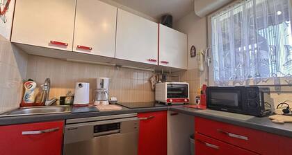 Apartamento 2P con balcón a 700m de la playa