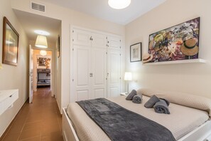 Apartemen | 2 kamar tidur dan setrika/meja setrika