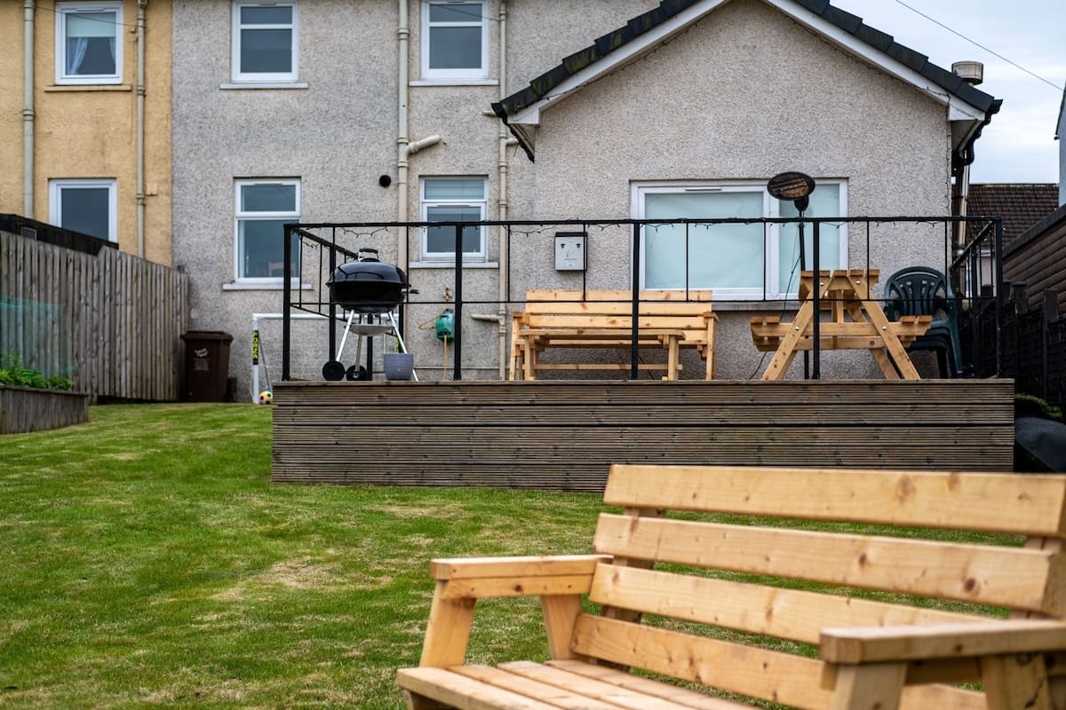 Maison, patio, vue jardin | Terrasse/Patio