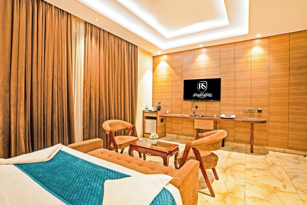 Executive-Zimmer, Stadtblick