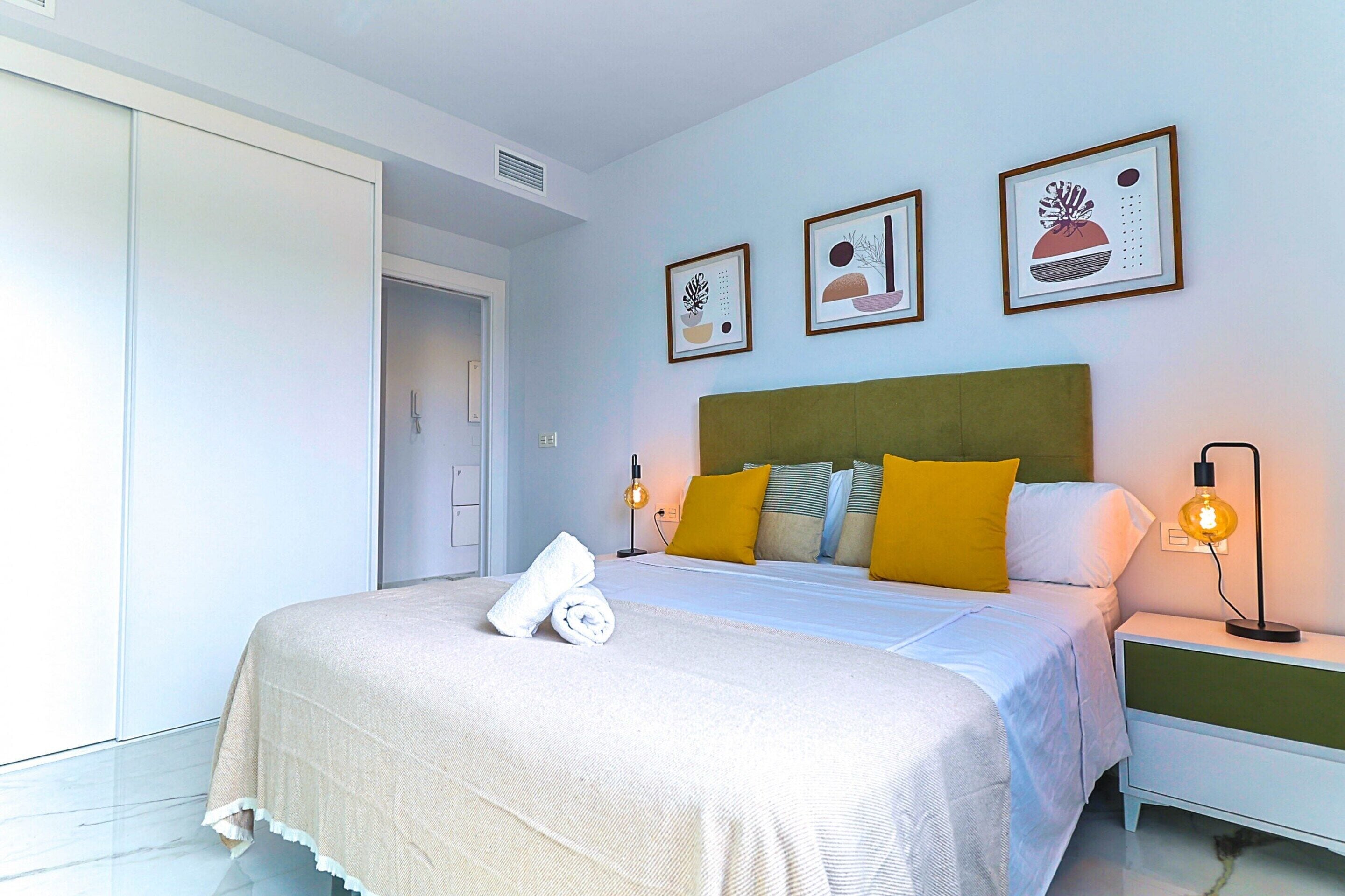 Apartment | 2 bilik tidur, seterika/papan seterika 