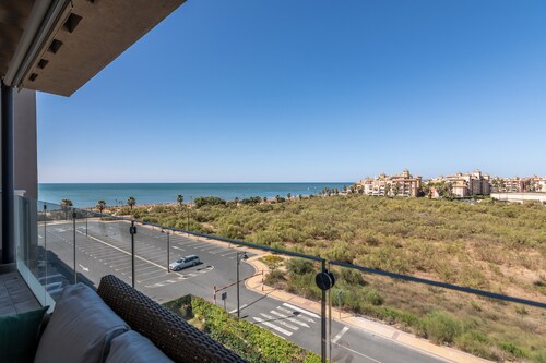 Beachfront Isla Canela Apartment