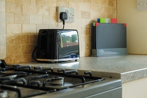 House, Patio | Private kitchen