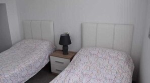 2 bedrooms, iron/ironing board