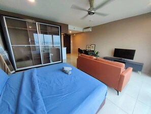 Studio, 1 chambre, fumeur, vue sur le jardin