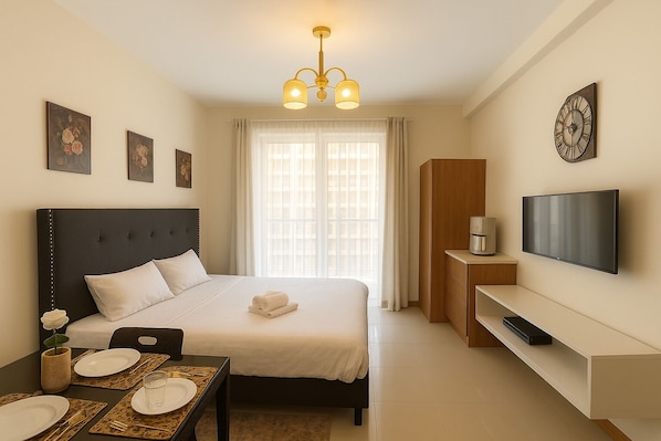 Room amenity - Panoramic Pool Views in Luxurious Lapu-lapu City Condo (Lapu-Lapu)