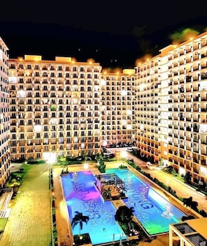 Condo, 1 Bedroom, Accessible | Pool | Outdoor pool - Panoramic Pool Views in Luxurious Lapu-lapu City Condo (Lapu-Lapu)