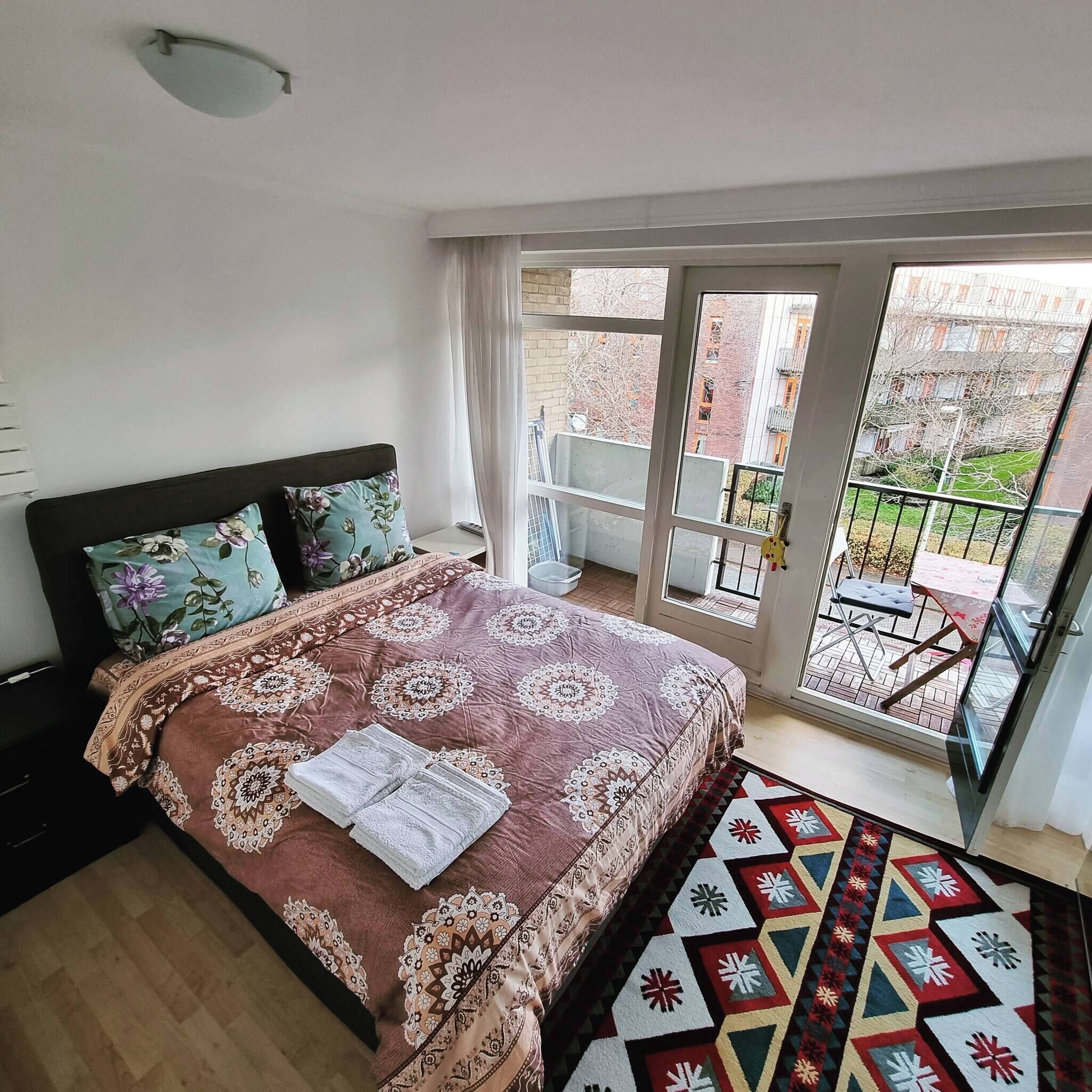Kamer, 2 slaapkamers, balkon | 2 slaapkamers