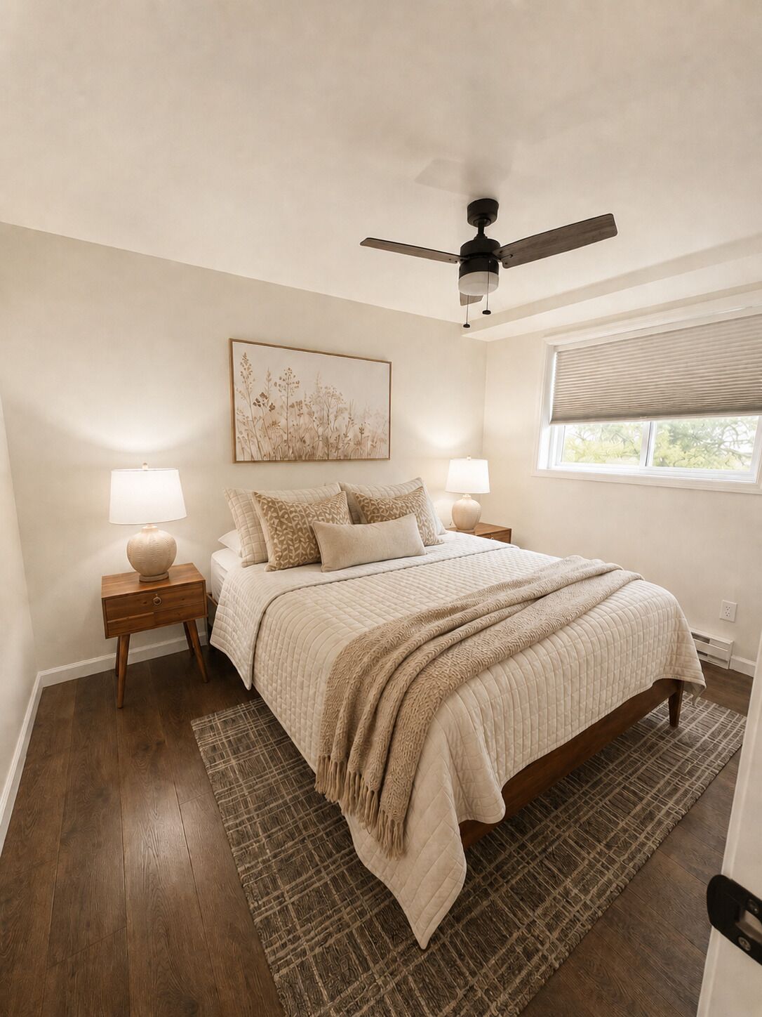 2 bedrooms, iron/ironing board, travel cot, WiFi